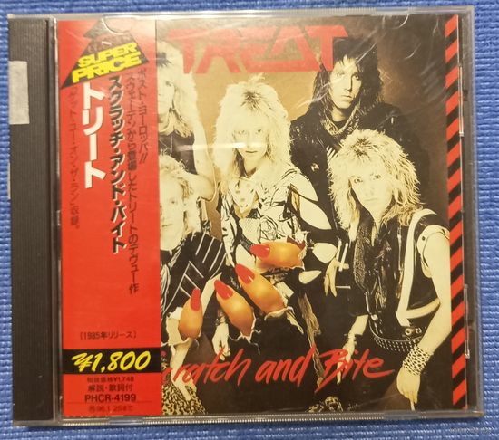 CD,(Japan) Treat – Scratch And Bite