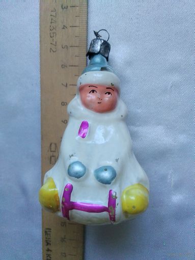 Мальчик на санках.Каталог.