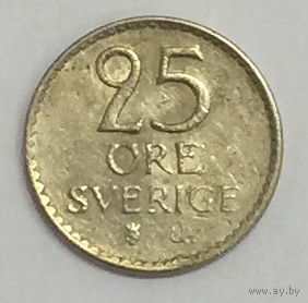 Швеция 25 эре 1963