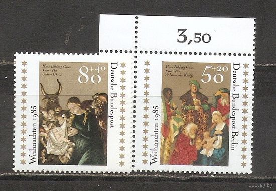 ФФ5 ФРГ Берлин 1985 Рождество