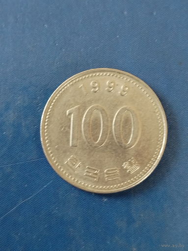 Южная Корея 100 вон 1999