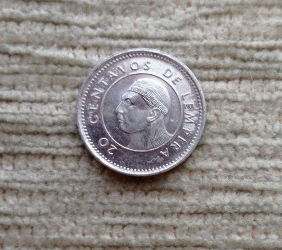 Werty71 Гондурас 20 сентаво 1999