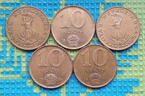 Коммунистическая Венгрия 10 форинтов, UNC