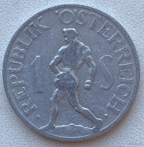 Австрия 1 шиллинг 1946 г.