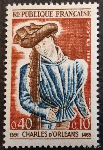 Франция. 1965г. Mi1503. Герцог Орлеанский.