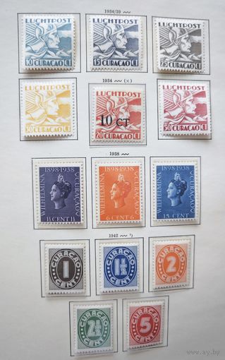 Нидерланды. Curacao лот 6