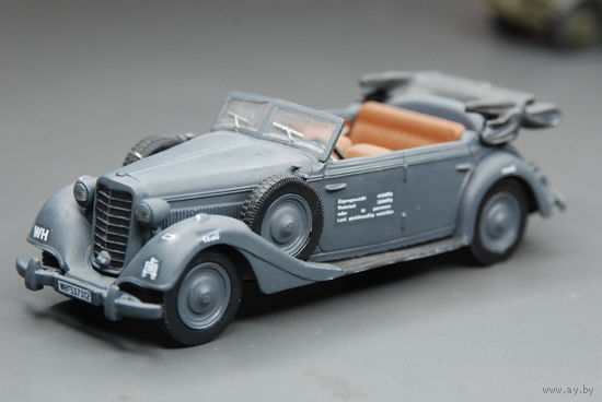 Модель автомобиля Mercedes вермахт 1:43 (конверсия из польской журналки)