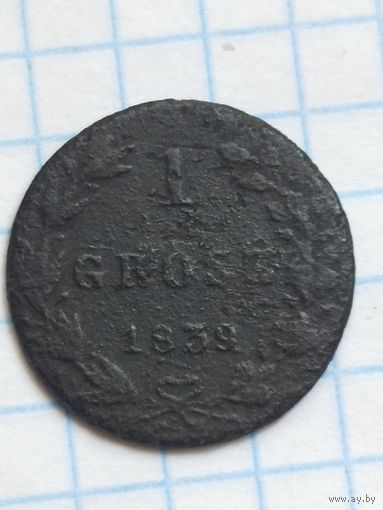 1 грош 1839 (1П*5) СМОТРИТЕ МОИ ЛОТЫ