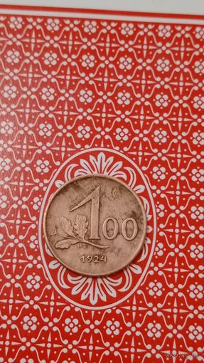 Австрия 100 крон 1924