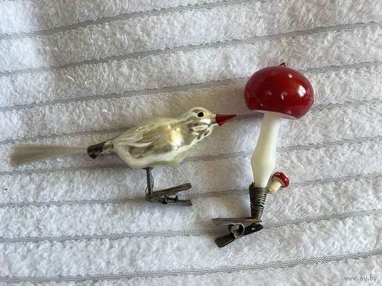 Ёлочные игрушки ГДР.