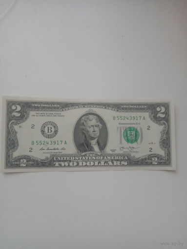 2 $ США 2013 г