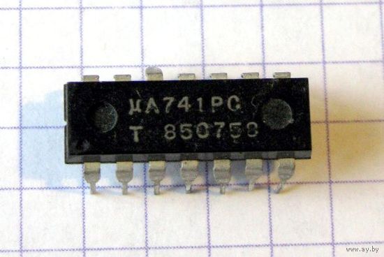ИМС UA741PC (mA741PC)