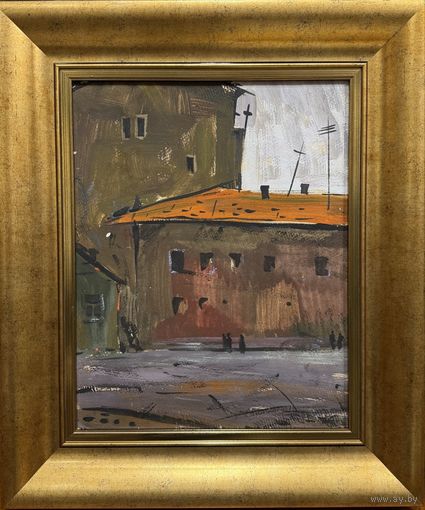 Селещук Н.М;70-ые годы;к/м;47/45см.с учетом рамы