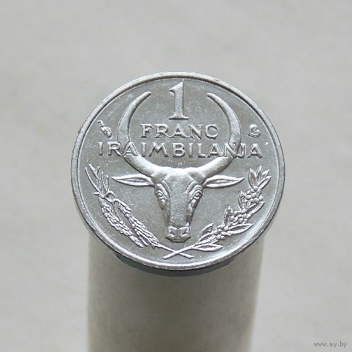 Мадагаскар 1 франк  2002
