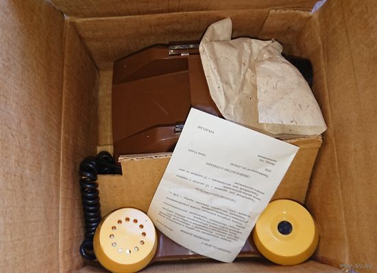 Телефон бездисковый ТА-68, 1990 год