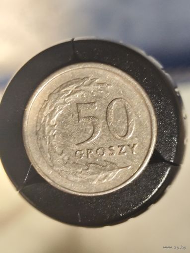 Польша 50 грошей 1990