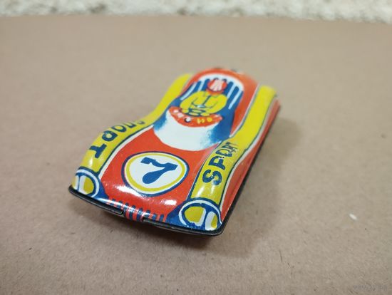 Игрушка Гоночный Автомобиль 7. МПОИ Мир, БССР