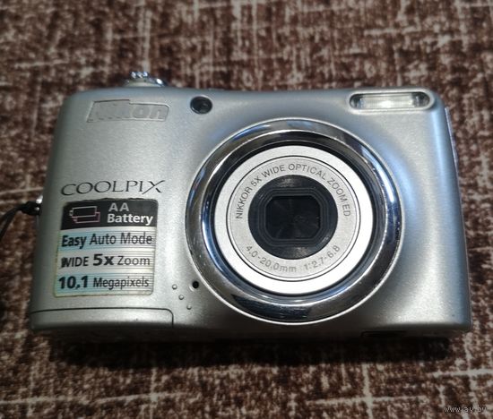 Цифровой фотоаппарат Nikon Coolpix L 23. Аукцион с 1.00 руб.
