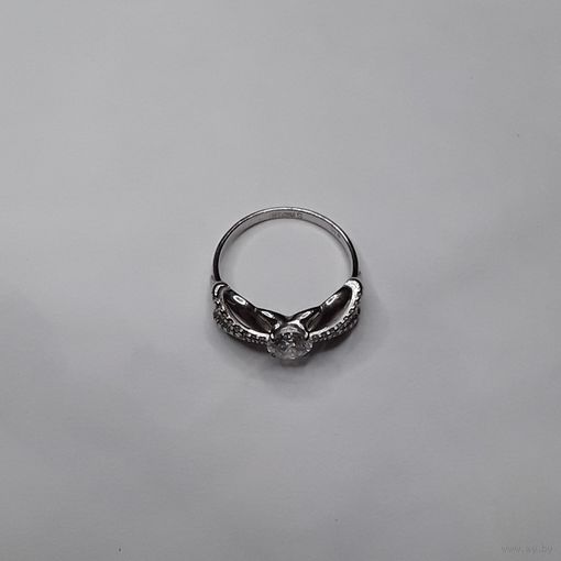 Кольцо серебро