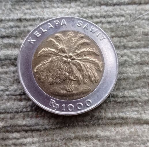 Werty71 Индонезия 1000 рупий 1996 биметалл