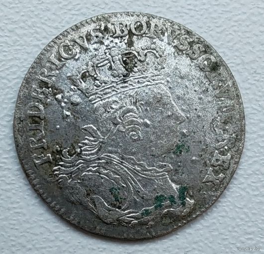 6 грошей 1757 Пруссия