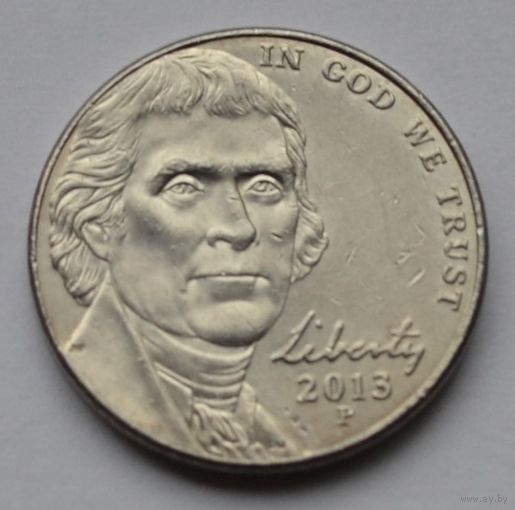 США, 5 центов 2013 г. Р