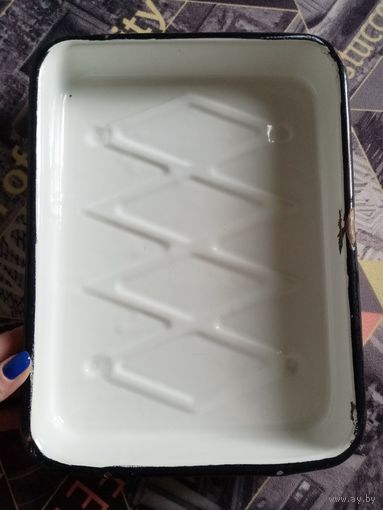 Лоток эмалированный, протвень СССР