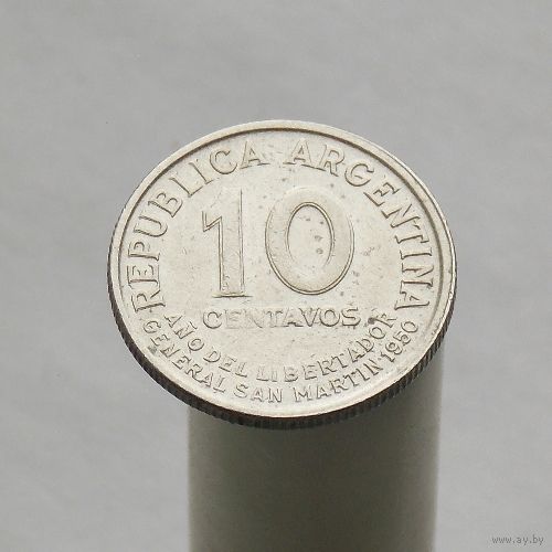 Аргентина 10 сентаво 1950