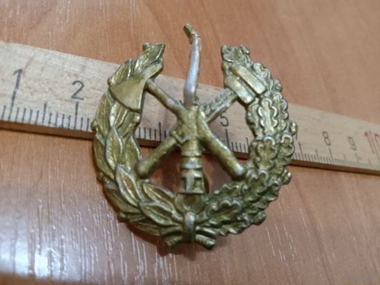 С РУБЛЯ! Кокарда Пожарника СССР.