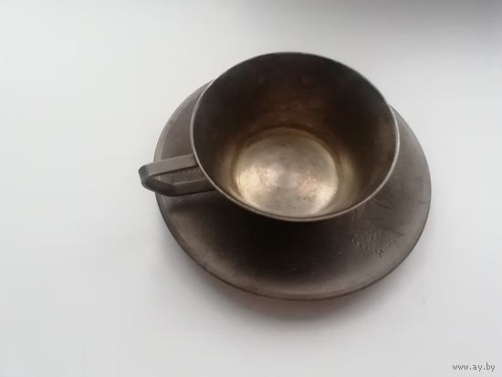 Кофейная пара, серебро 875,СССР