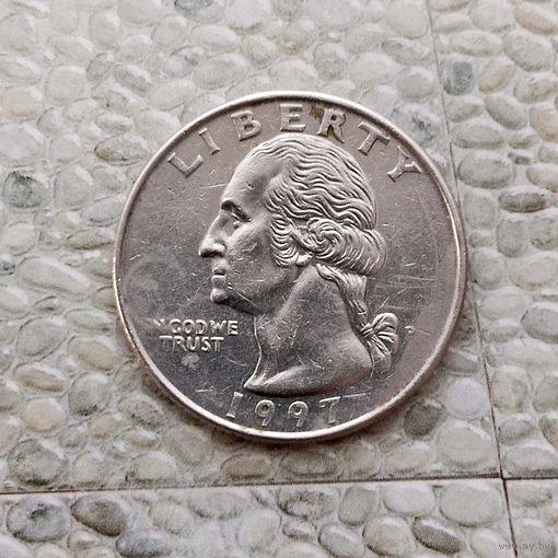 1/4 доллара (квотер) 1997(Р) года США.