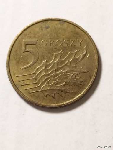 Польша 5 грош 2011