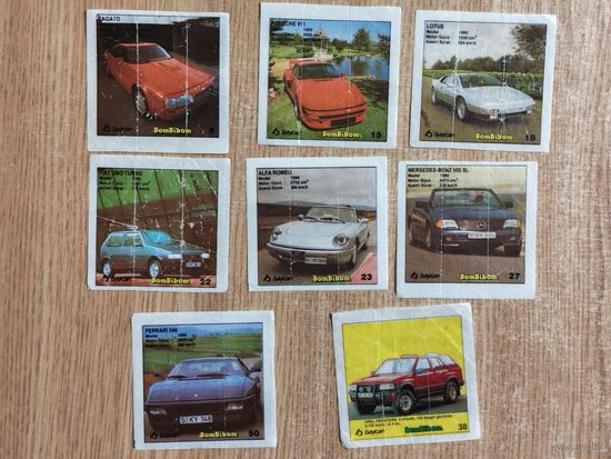 Вкладыши от жвачки Bombibom (БомБибом) Baycan  (8шт.)