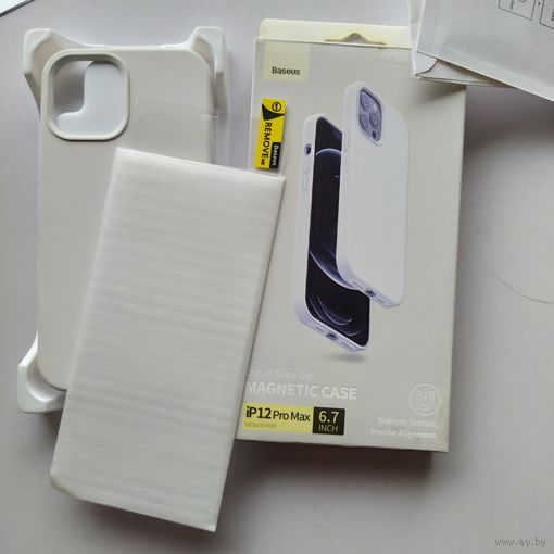 Чехол + защитное стекло для телефона Apple iPhone 12 Pro Max