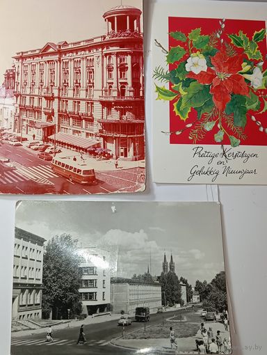 Иностранные открытки с рубля .