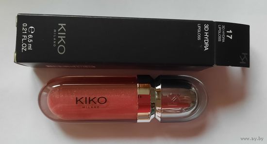 Блеск для губ, тени для век, тушь  Kiko Milano Италия
