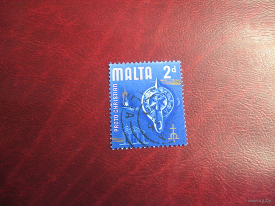 Марка независимость 1965 год Мальта