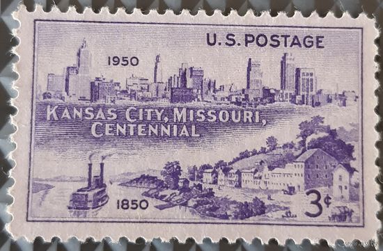 1950 Столетие Канзас-Сити, Штат Миссури  США