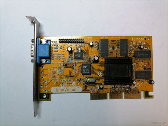Видеокарта inno tnt2 64