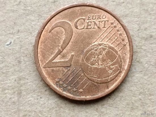 Германия 2 евроцента, 2005 "J". (Н)