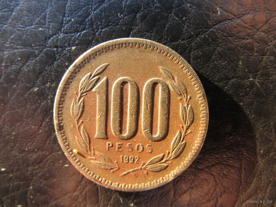 Чили. 100 песо. 1992. С 20 копеек. Распродажа коллекции. Смотрите другие лоты.
