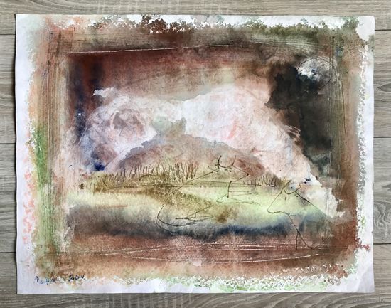 А.Мара (А.А.Марочкин). Акварель