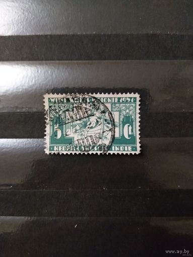 1931 Голландская колония Ост-Индия лодка флот (4-13)