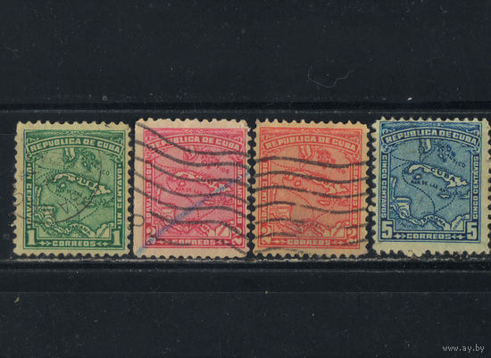 Куба Респ 1914 Карта Стандарт #27-9,31