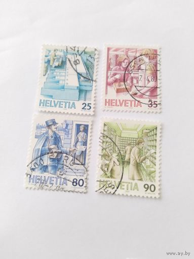Швейцария  1986 4м