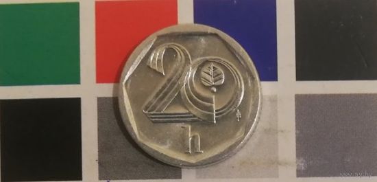 Чехия 20 геллеров 1998