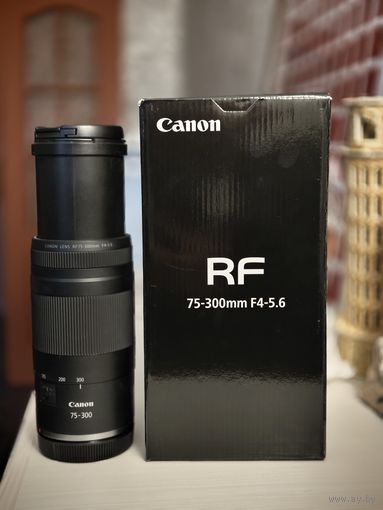 Canon RF 75-300mm F4-5.6. Гарантия до июля 2027 года + Примеры фото
