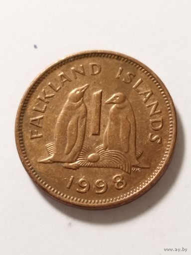 Фальклендские острова 1 цент 1998
