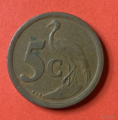 ЮАР, 5 центов 1995г.
