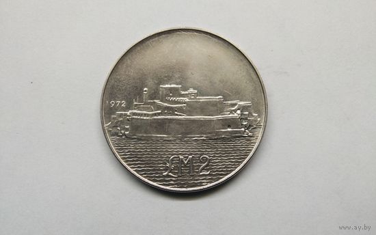 Мальта 2 фунта 1972г, Форт.